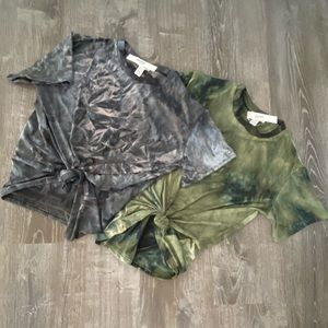 Tops and active wear